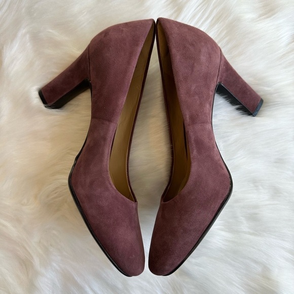 Naturalizer Women’s Gloria Suede Pump Heels Shoes in Huckleberry Size 7.5 NWOB - Picture 12 of 16